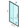 Душова Кабіна REA Rapid Slide 120x90 KPL-6402-6422