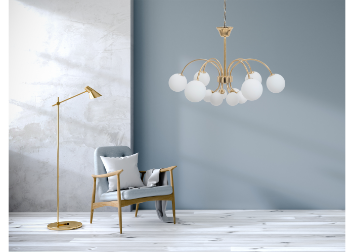 Люстра Glamour Золото APP962-12CP OSW-04048