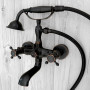 Змішувач для ванни REA Retro Old Чорний REA-B0224