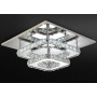 Люстра Кристал LED 24W Квадратна APP409-C APP410-C OSW-65007