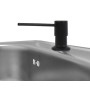 Дозатор для мила Чорний Круглий BAT-05000