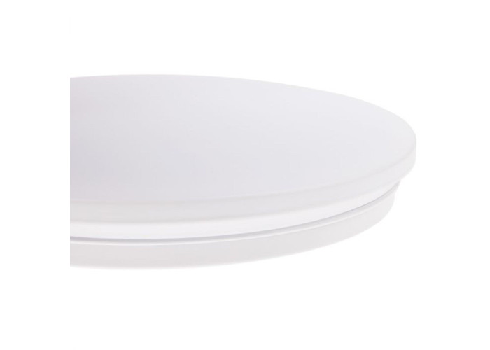 Люстра 26см Кругла Біла Стельова 12W APP719-1C OSW-06511