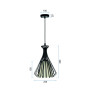 Люстра APP222-1CP OSW-00410