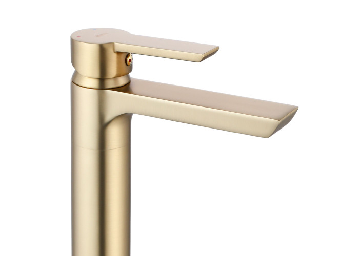 Змішувач для Умивальника Rea Argus GOLD BRUSH Високий REA-B6412