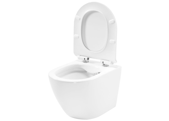 Унітаз Rea Carter 24см Rimless REA-C1400