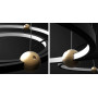 Люстра Чорний Ring LED + Пульт APP692-30-50 OSW-06095