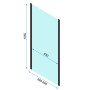 Душова Кабіна REA Rapid Fold 100x90 KPL-6420-6422