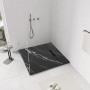 Душовий Піддон Bazalt CARRARA Чорний 90x90 REA-K7003