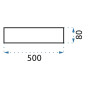 Люстра 50см Кругла Біла Стельова app645-4c OSW-00093