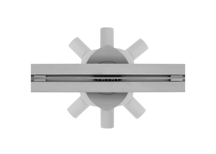 Трап для Душа Rea Neo Ultra Slim Pro Нікель Мат INOX 70 REA-G9801