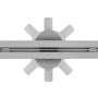 Трап для Душа Rea Neo Ultra Slim Pro Нікель Мат INOX 70 REA-G9801