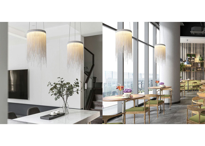 Люстра Стельова LED APP889-CP CHAIN OSW-05039