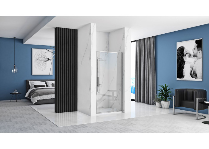 Душові Двері REA Rapid Swing Хром 90 REA-K5606