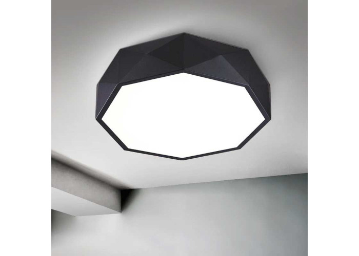 Люстра Diamond APP861-C Чорний 30 см OSW-08957