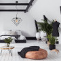 Люстра Алмаз Метал Loft Чорний APP563-1CP OSW-08570