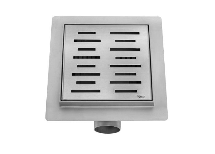 Трап для Душа REA LINE 150x150 Нікель Мат REA-G6205